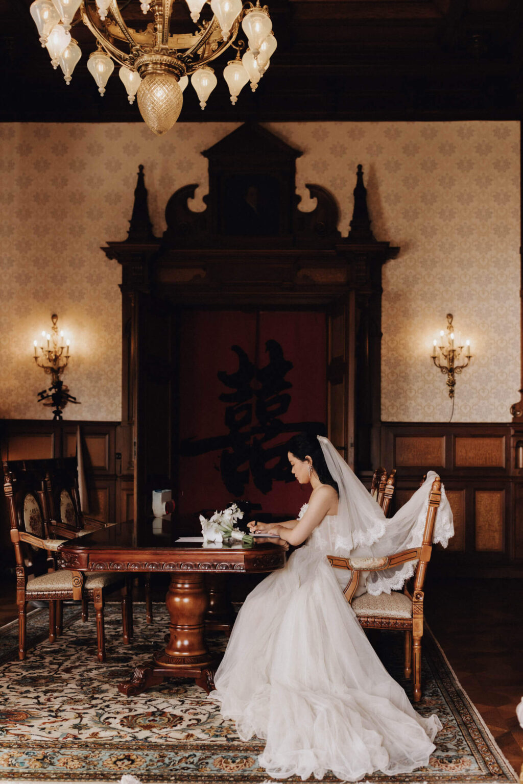 Schloss Lieser Hochzeit Lin Huang Hochzeitsfotograf