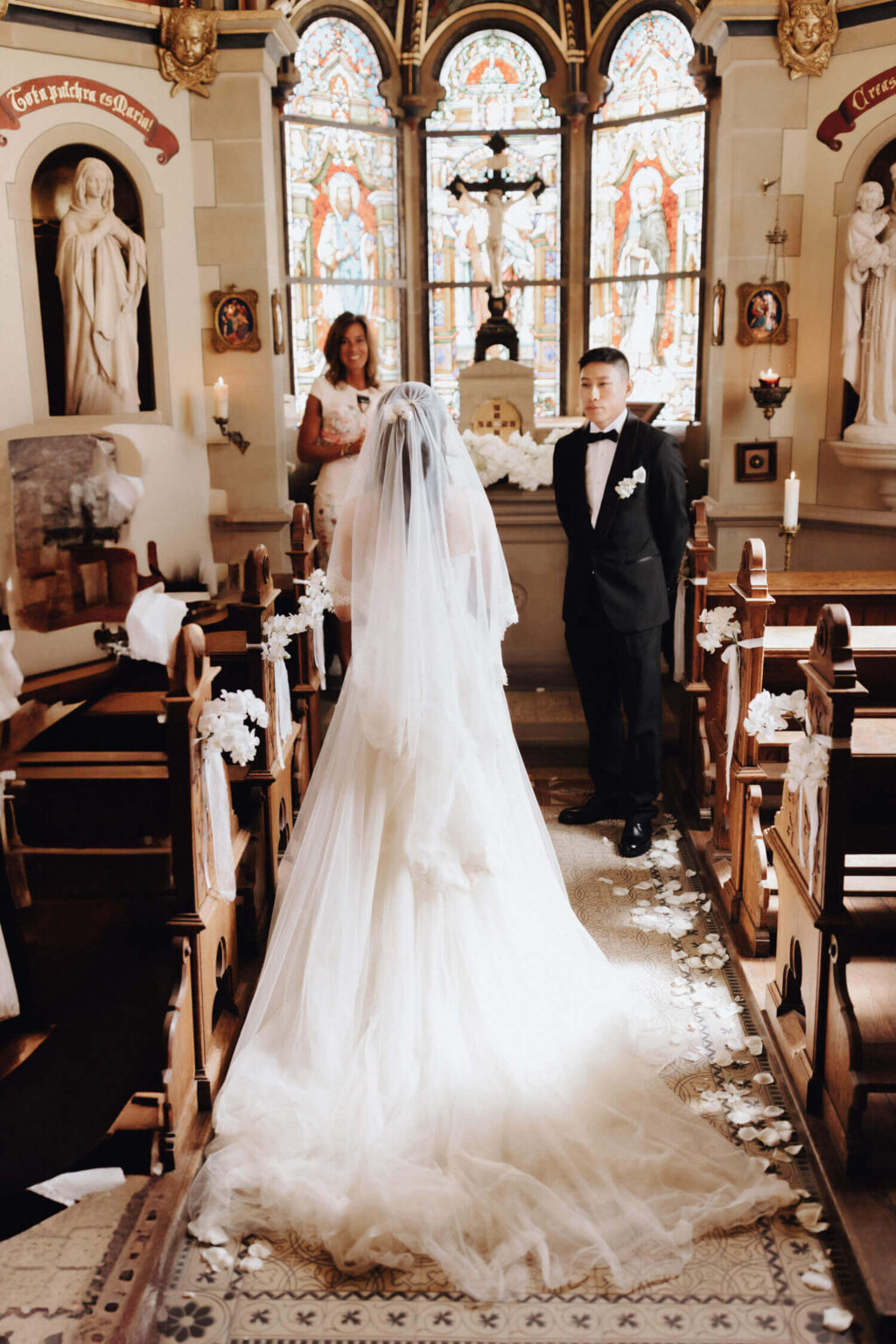 Schloss Lieser Hochzeit Lin Huang Hochzeitsfotograf