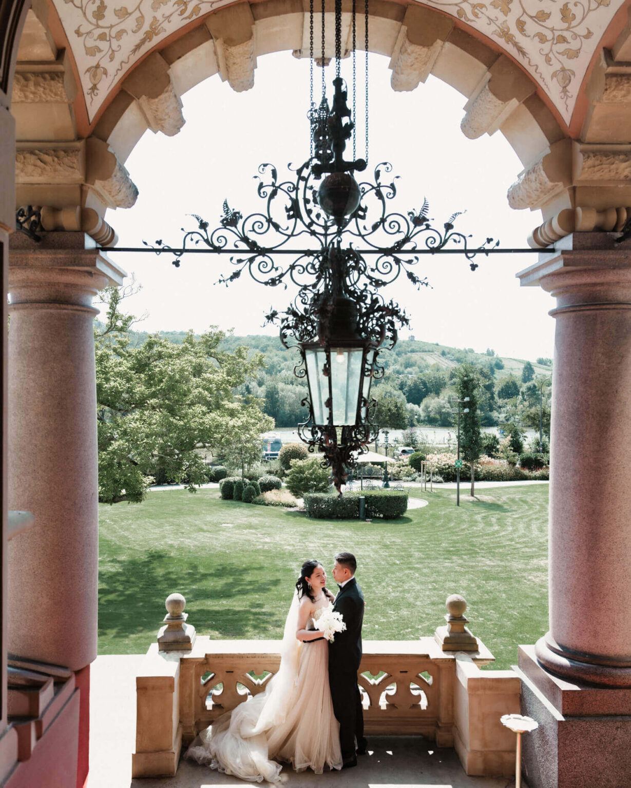 Schloss Lieser Hochzeit Lin Huang Hochzeitsfotograf