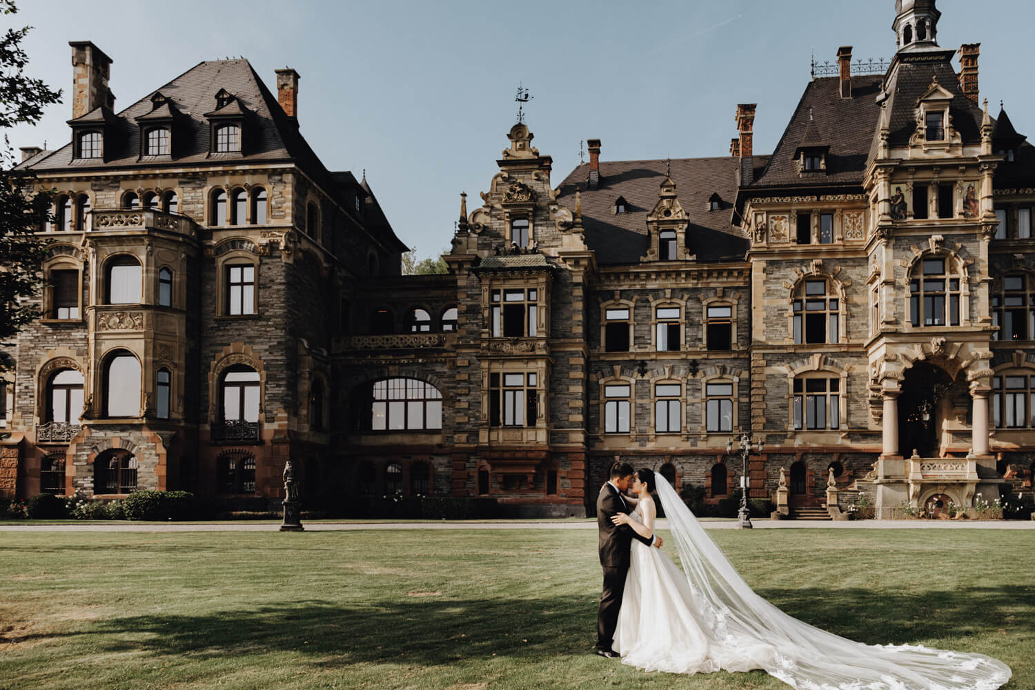 Schloss Lieser Hochzeit Lin Huang Hochzeitsfotograf