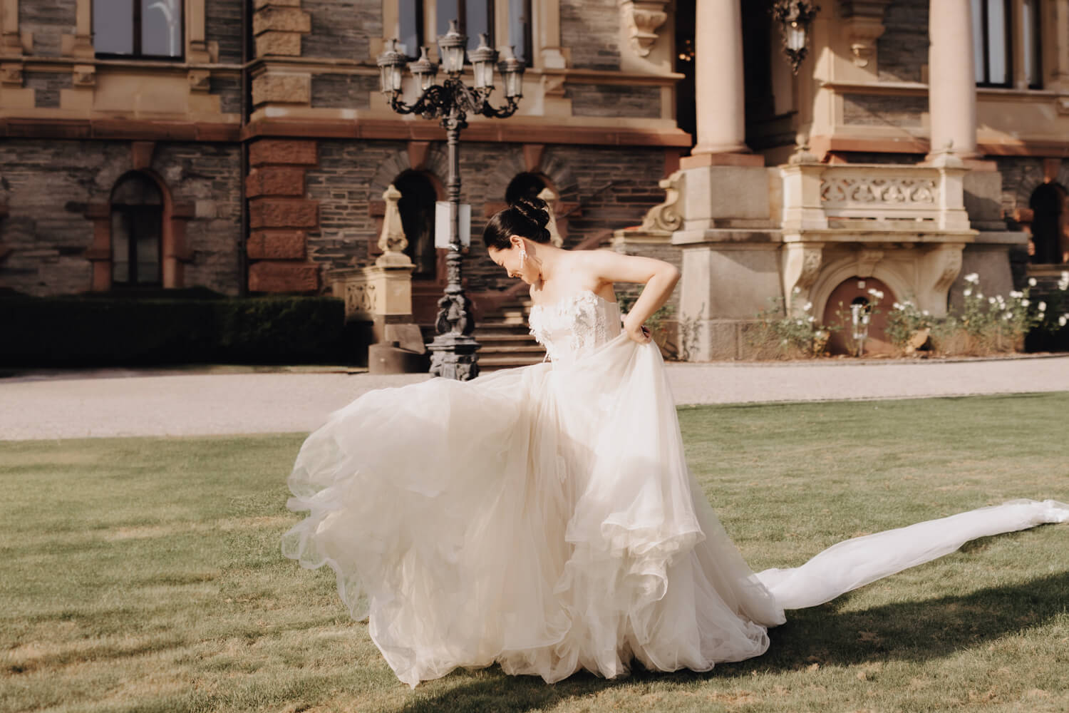 Schloss Lieser Hochzeit Lin Huang Hochzeitsfotograf