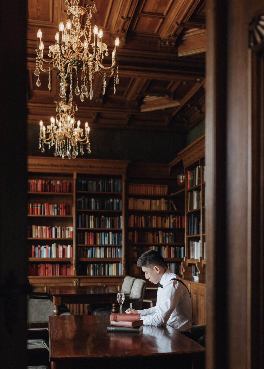 Schloss Lieser Hochzeit Lin Huang Hochzeitsfotograf