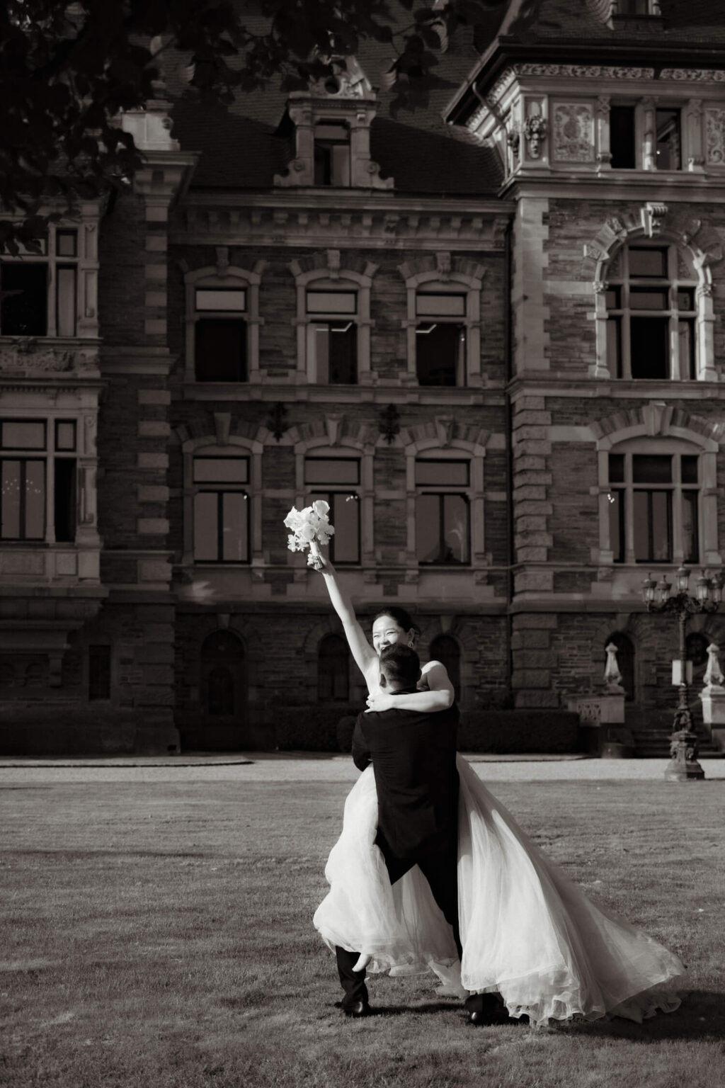 Schloss Lieser Hochzeit Lin Huang Hochzeitsfotograf