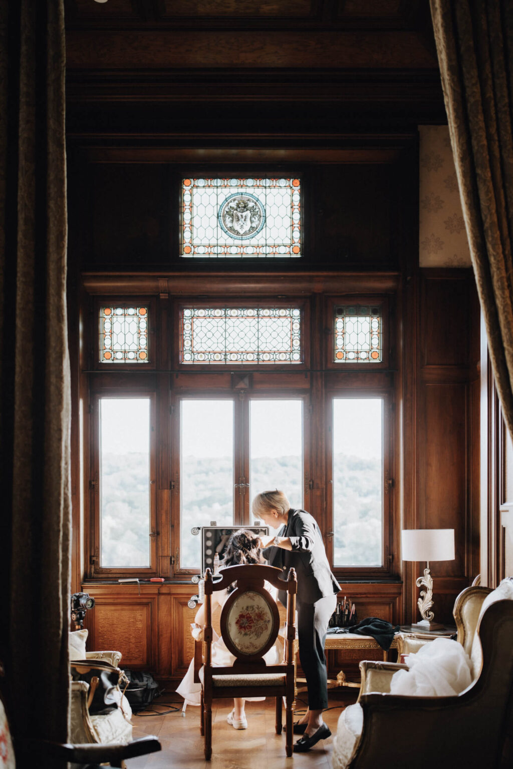 Schloss Lieser Hochzeit Lin Huang Hochzeitsfotograf