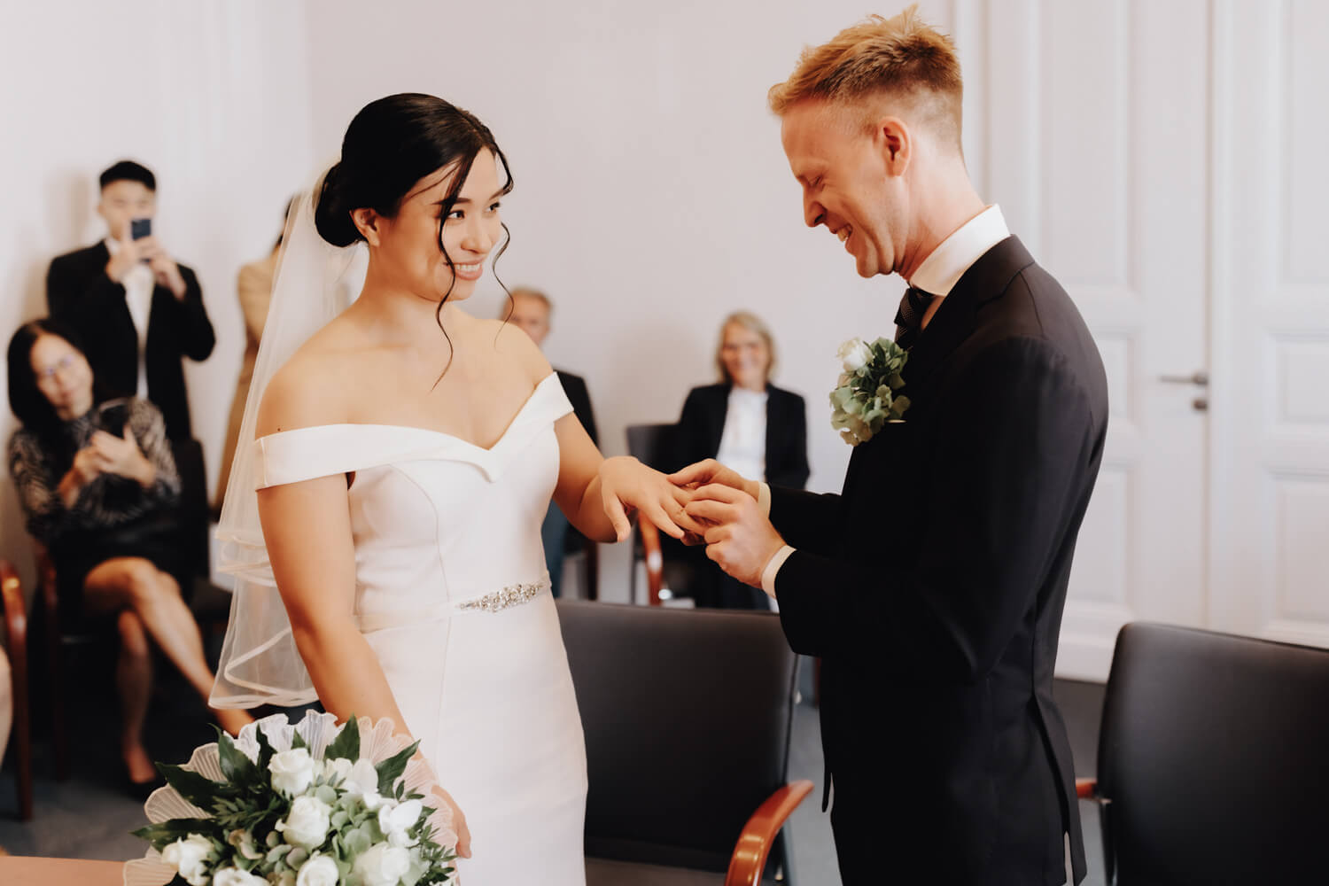 Standesamt Hochzeit Kaiserswerth Lin Huang Hochzeitsfotograf