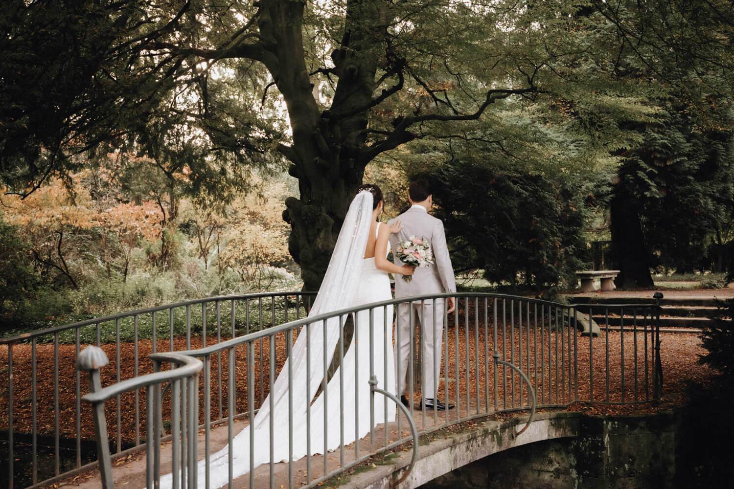 Benrath Schloss Hochzetisfotos Lin Hochzeitsfotograf