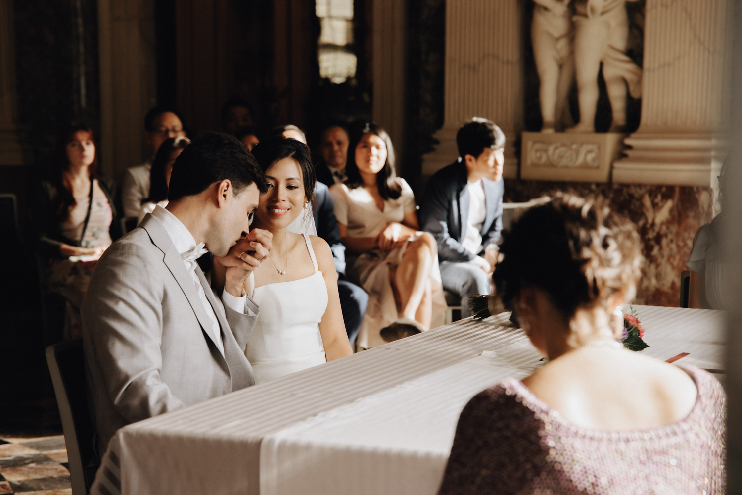 Benrath Schloss Hochzetisfotos Lin Hochzeitsfotograf